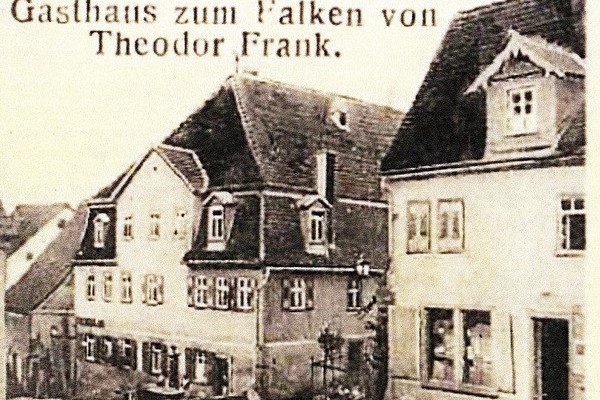 Theodor Frank wirtete um 1900